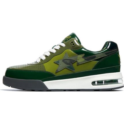 BAPE® ROAD STA Green Sneakers