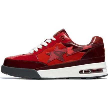 BAPE® ROAD STA Red Sneakers