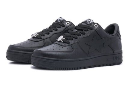 BAPE STA A Bathing Ape Black Sneakers