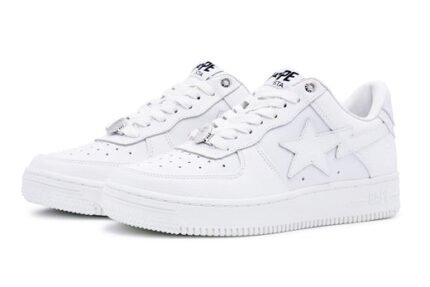 BAPE STA A Bathing Ape White Sneakers