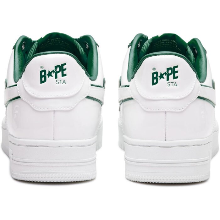 BAPE STA™ White & Green Shoes