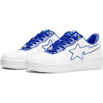 BAPE STA™ White & Blue Shoes