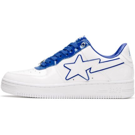 BAPE STA™ White & Blue Shoes