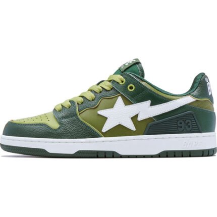 BAPE® SK8 STA Green Shoes