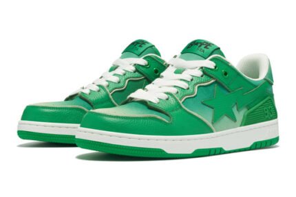 Bapesta Sk8 A Bathing Ape Green