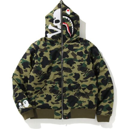 MM BAPE Hoodie Down Jacket