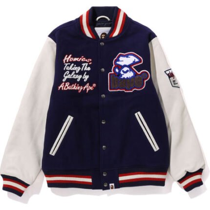 Bathing Ape Varsity Blue Jacket