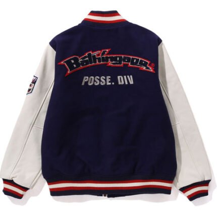 Bathing Ape Varsity Blue Jacket