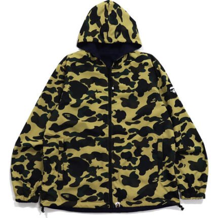 1ST CAMO REVERSIBLE HOODIE JACKET