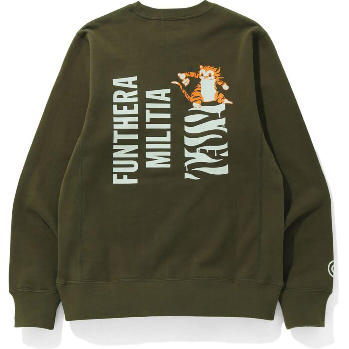 Tiger Crewneck Mens