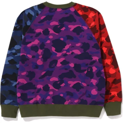 Crazy Camo Relaxed Crewneck