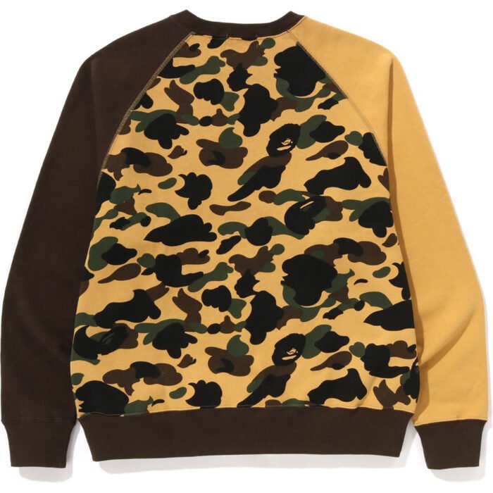 1ST CAMO CRAZY NYC LOGO CREWNECK