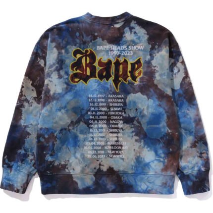 Tie Dye Boombox Crewneck