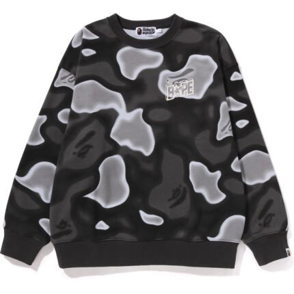 Liquid Camo Bape Sta Relaxed Fit Crewneck