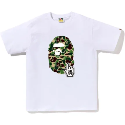 ABC Camo Bape White Tee