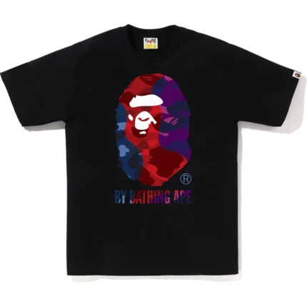 Bathing Ape Color Camo Crazy Tee