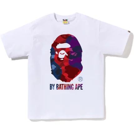 Bathing Ape Color Camo Crazy Tee