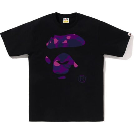 Color Camo Ape Face Tee for Men