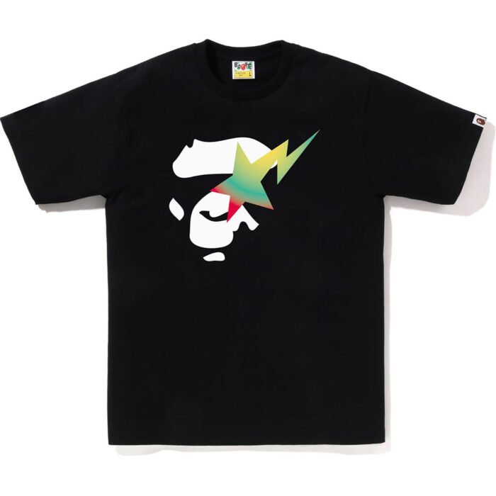 Gradation Ape Face Sta Tee