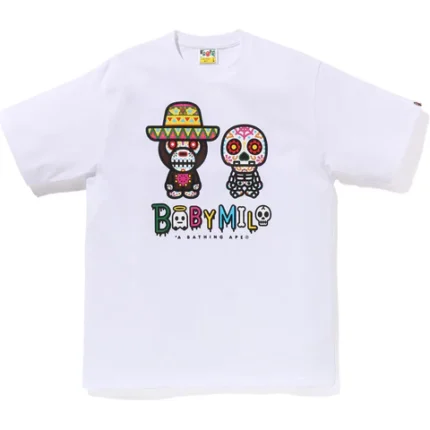 Halloween Baby Milo White Tee Shirt