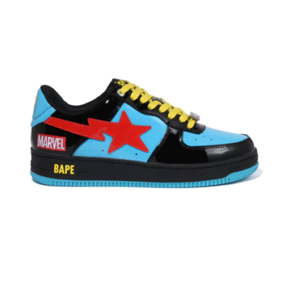 Bape x Marvel Bapesta Black Widow