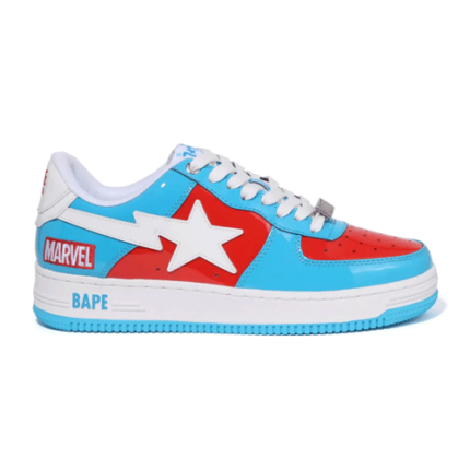 Bape x Marvel Bapesta Captain America