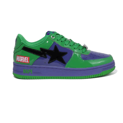 Bape x Marvel Bapesta Hulk Sneakers