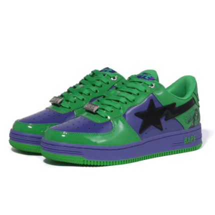 Bape x Marvel Bapesta Hulk Sneakers