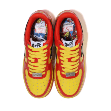 Bape x Marvel Bapesta Iron Man