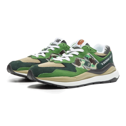 Bape x New Balance 5740 Green A Bathing Ape Ladies