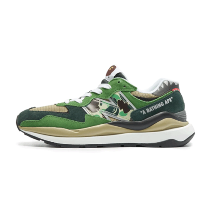 Bape x New Balance 5740 Green A Bathing Ape Ladies