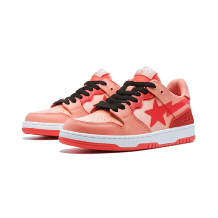 Bape SK8 Sta Red Gradation Sneakers