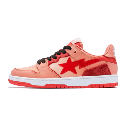 Bape SK8 Sta Red Gradation Sneakers