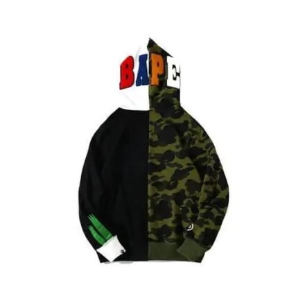 Bape Head x Panda Head Hoodie