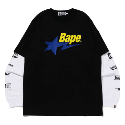 Bapesta Layered L/S Tee