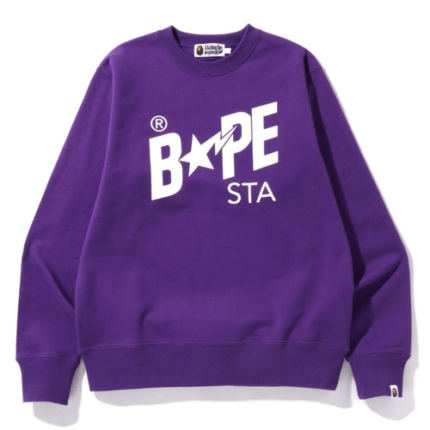 Bapesta Logo Crewneck Sweater