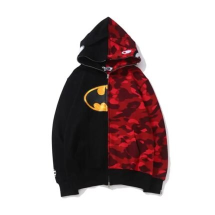 Bape x DC Batman Full Zip Hoodie