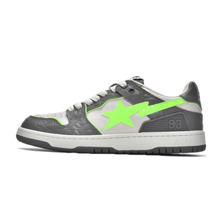 Bapesta sk8 low grey green