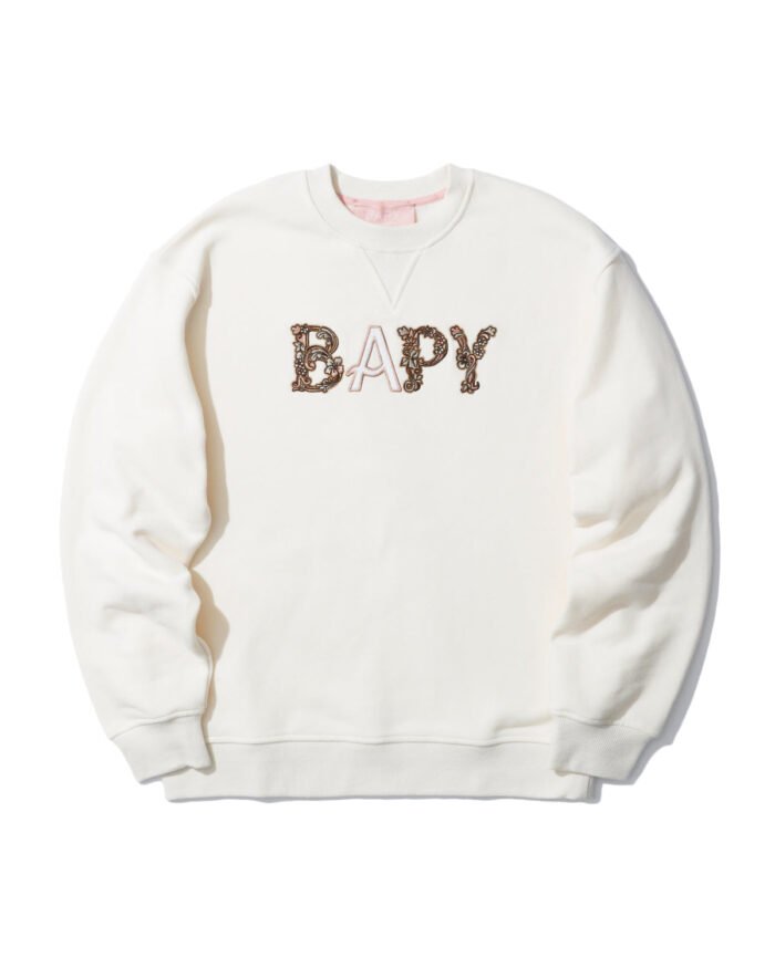 BAPY Beaded Logo Sweatshirt