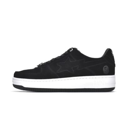 Bapesta Sk8 Low Black Sneakers