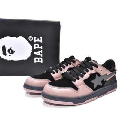 Bapesta Sk8 Low Black Pink