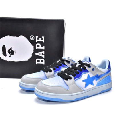 Bapesta Sk8 Low Gradient Blue