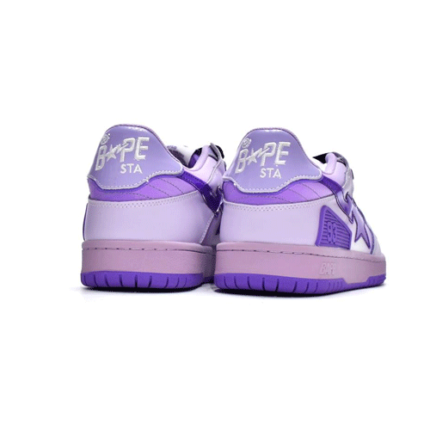 Bapesta Sk8 Low Gradient Purple