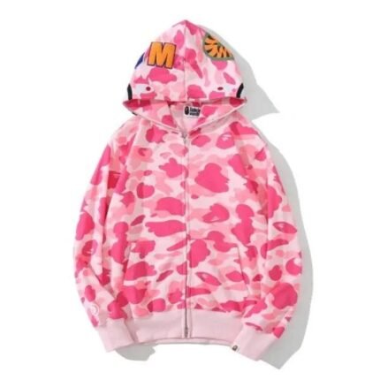 Pink Bape Hoodie