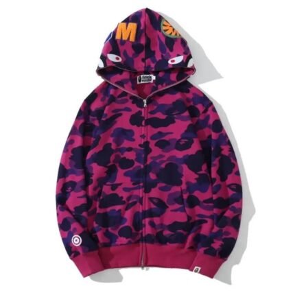 Bape 1st OG Camo Shark Full Zip Hoodie