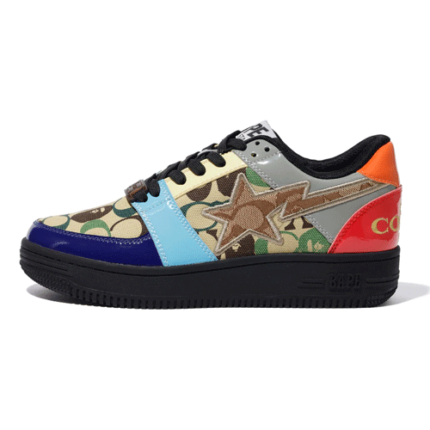 Bape x Coach Bapesta Sneakers